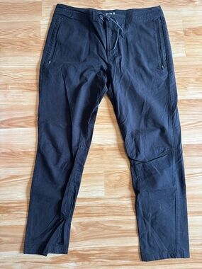 Men’s Roark Drawstring Pants Dark Grey Size 38